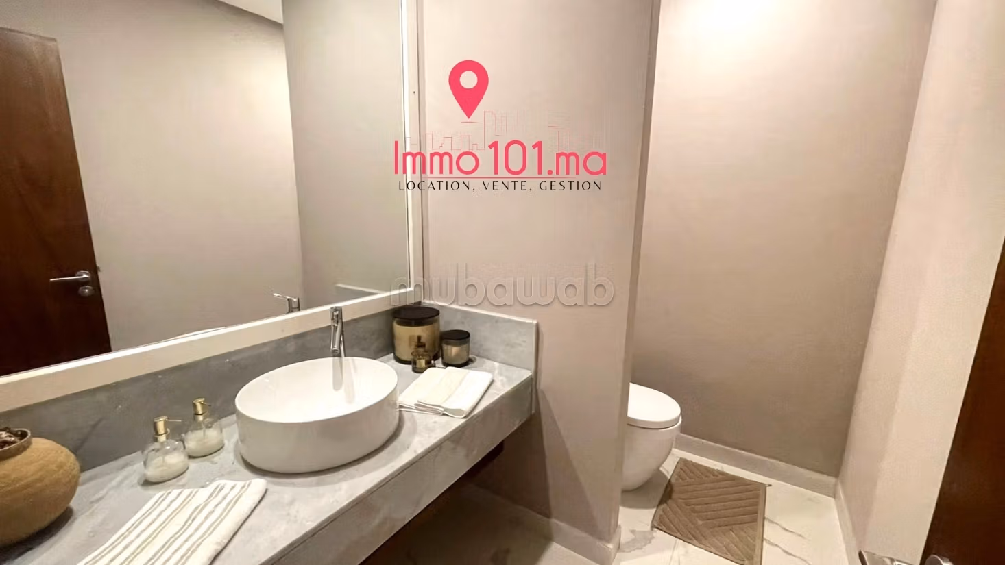 Location apartment at the Orangeraie Souissi