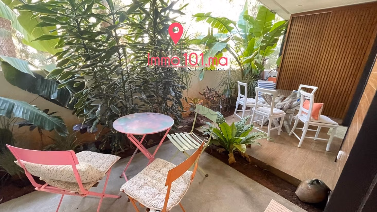 Location apartment at the Orangeraie Souissi