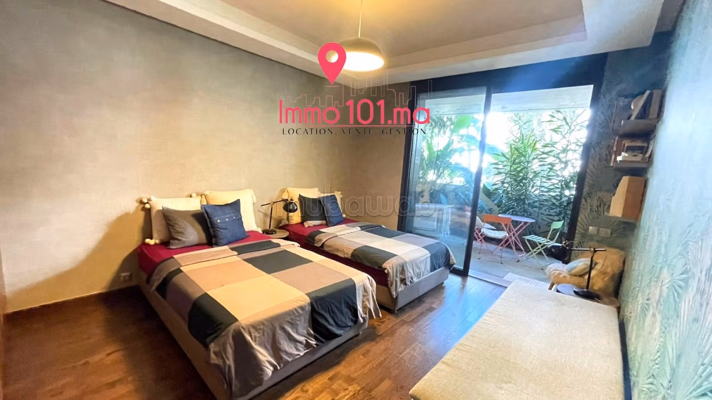 Location apartment at the Orangeraie Souissi