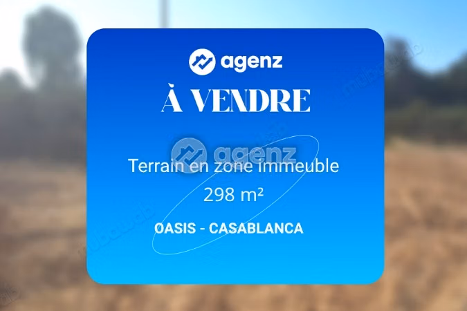 Terreno in vendita 298 m² Oasis Casablanca