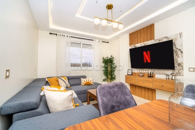 Affitta il tuo appartamento a Boukhalef. Superficie di 65 m². Forno a microonde