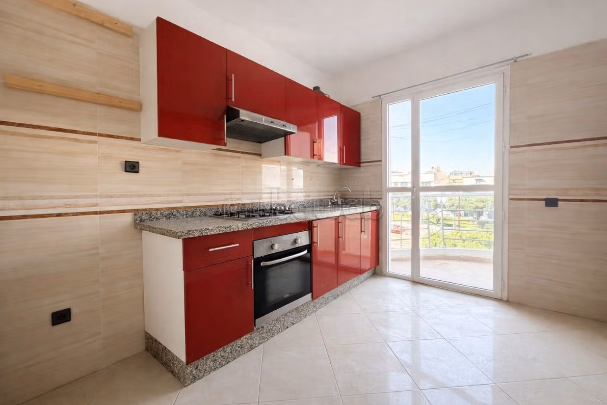 Appartement 3 chambres 104 m2 Boulevard Mohamed V
balcon et garage