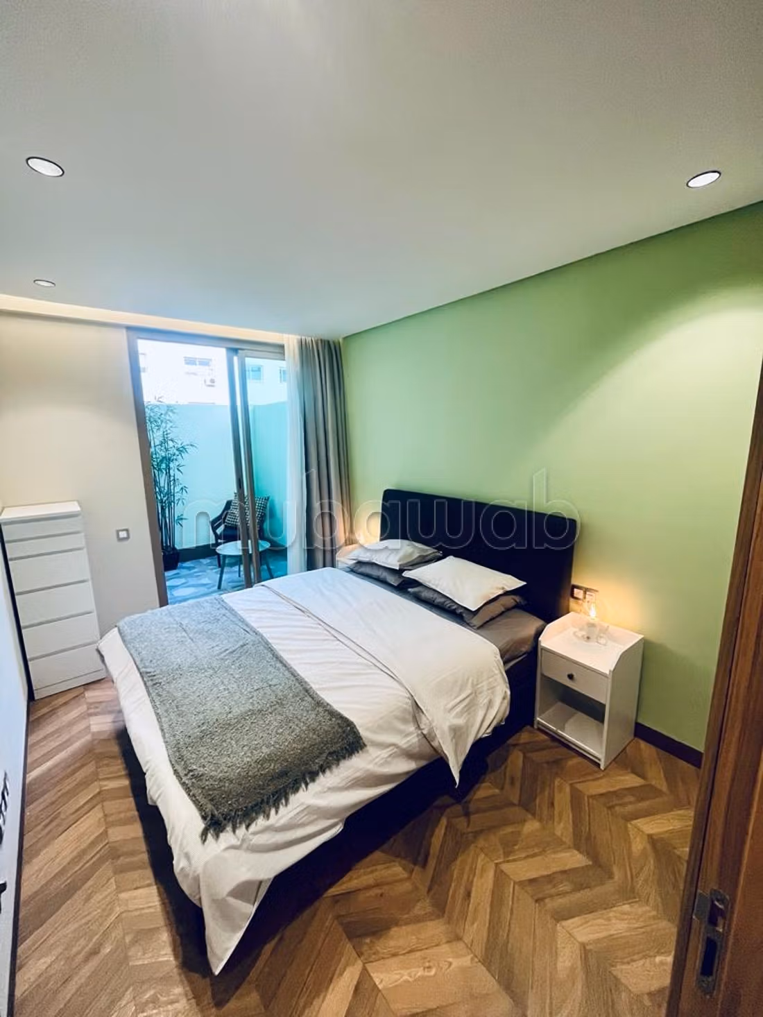 Louez cet appartement à Anfa. 1 chambre. Meublé — 4