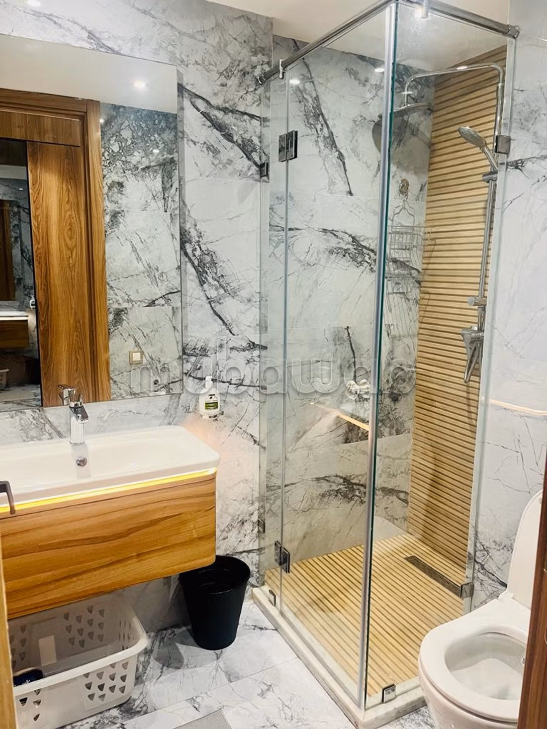 Louez cet appartement à Anfa. 1 chambre. Meublé — 5