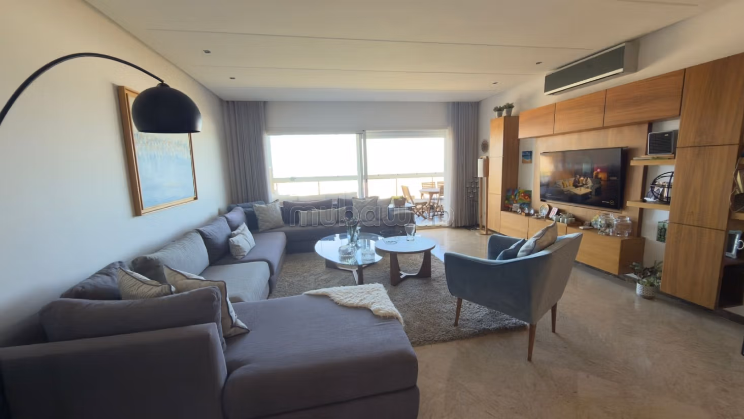 Vue Mer Exceptionnelle – Appartement Haut Standing 122m² à Dar Bouazza