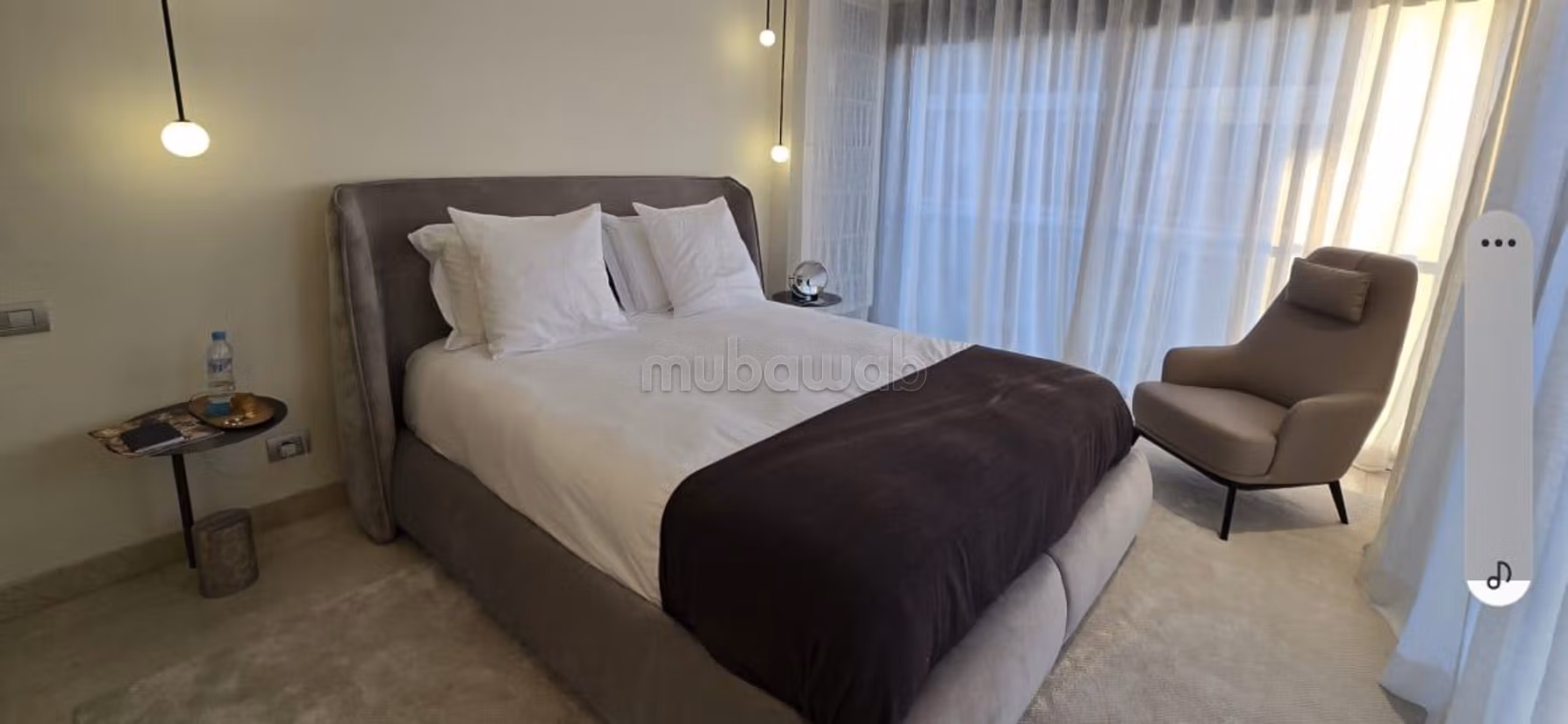 Appartement en location à Ain Diab. 3 chambres agréables. Ascenseur et garage — 6
