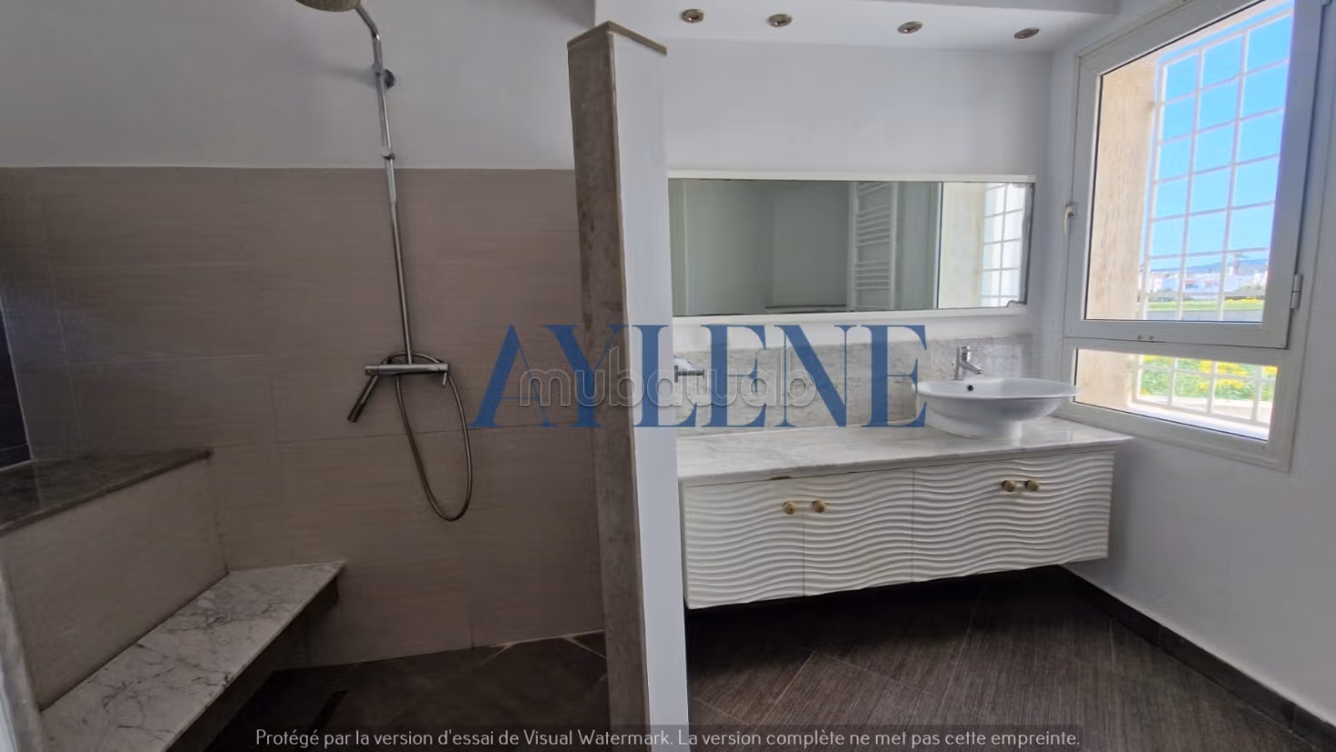 Location villa avec piscine a la marsa