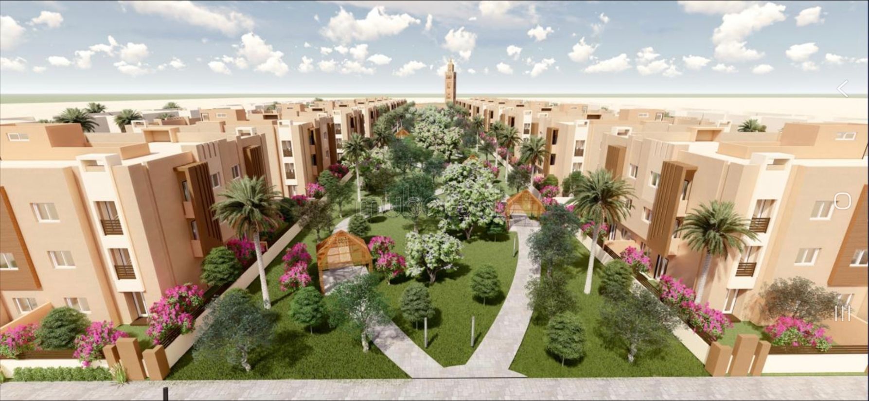 Terrain vilka a vendre 400m2