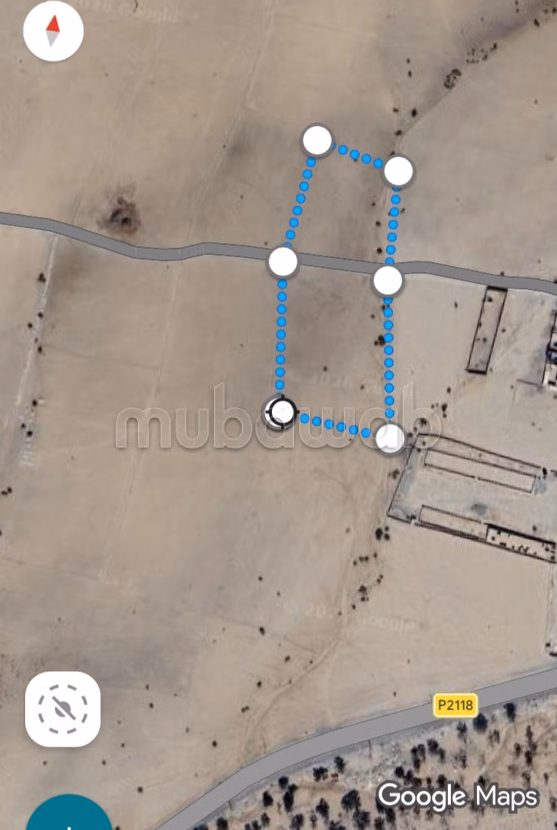 وعاء عقاري للبيع 1.6هكتار محفظ طريق بوروس 5km على مراكش