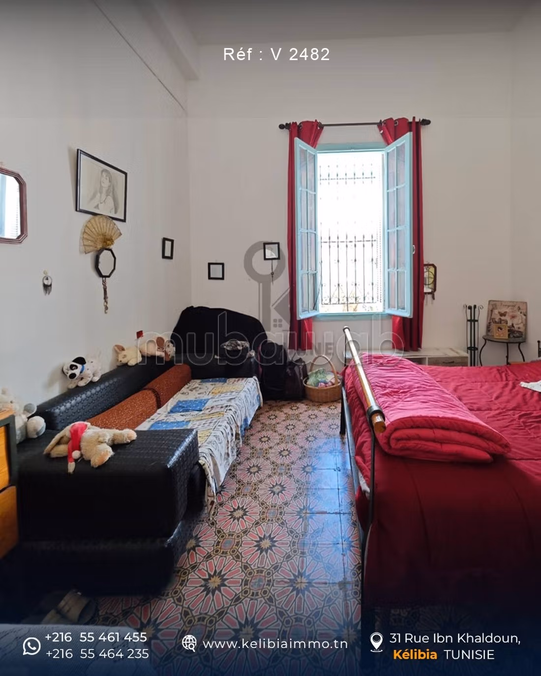 Una casa araba tradizionale a Kelibia