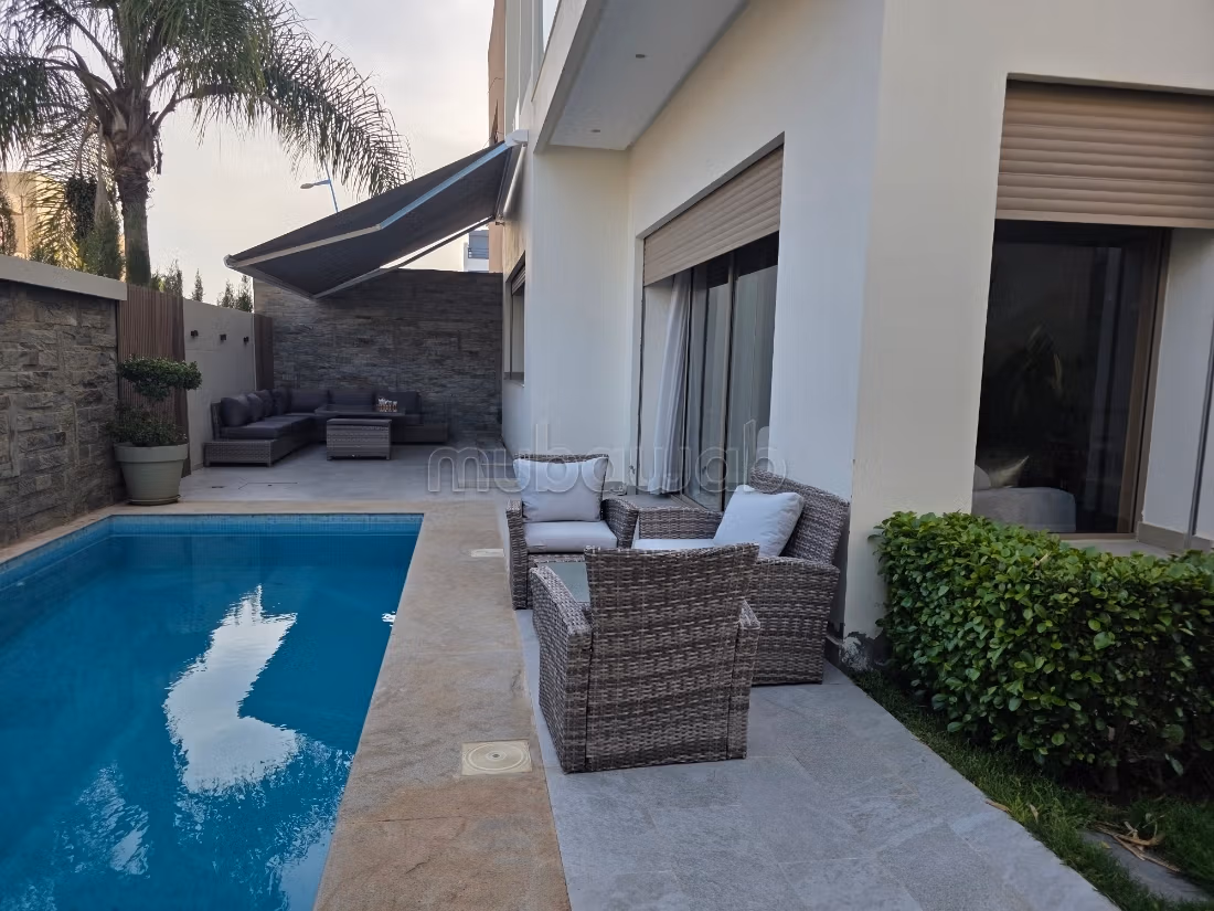 Duplex villa with pool Residence in Dar Bouazza