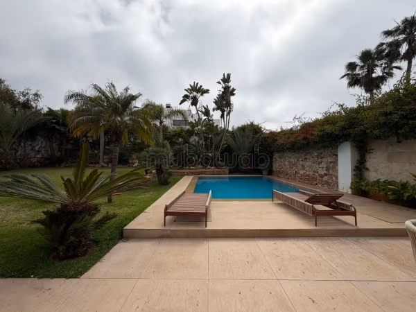 Anfa/ultra luxury villa 1000m 4 bedrooms