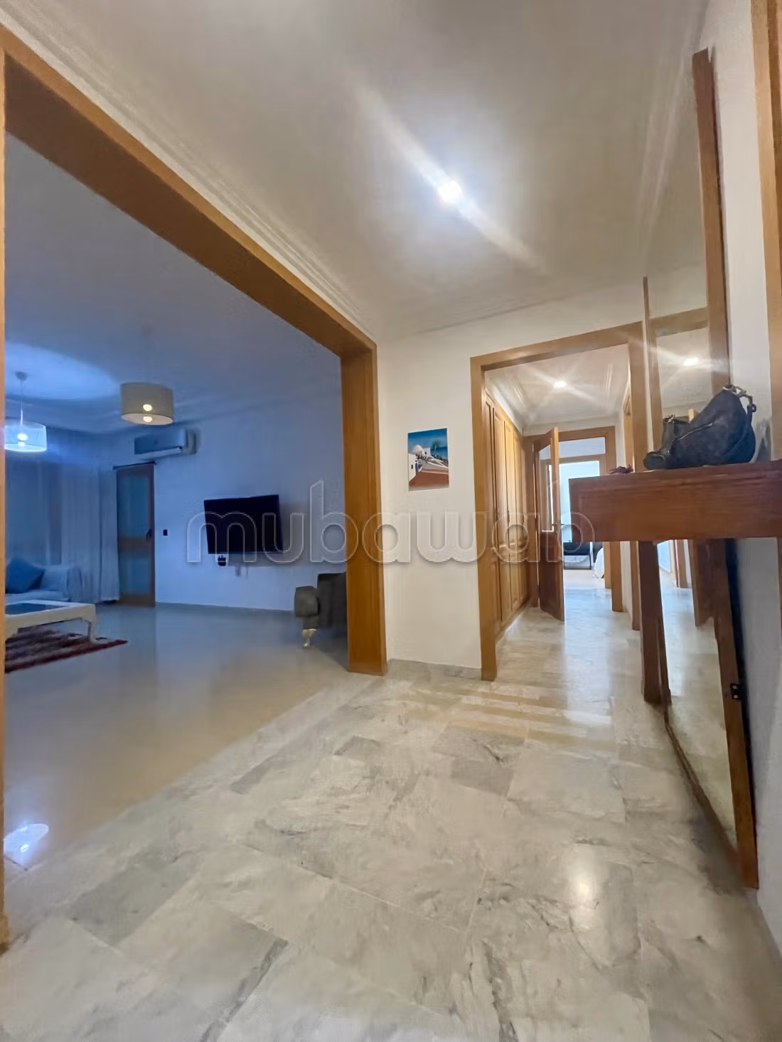 À louer appartement s3 meublé ain zaghouan nord