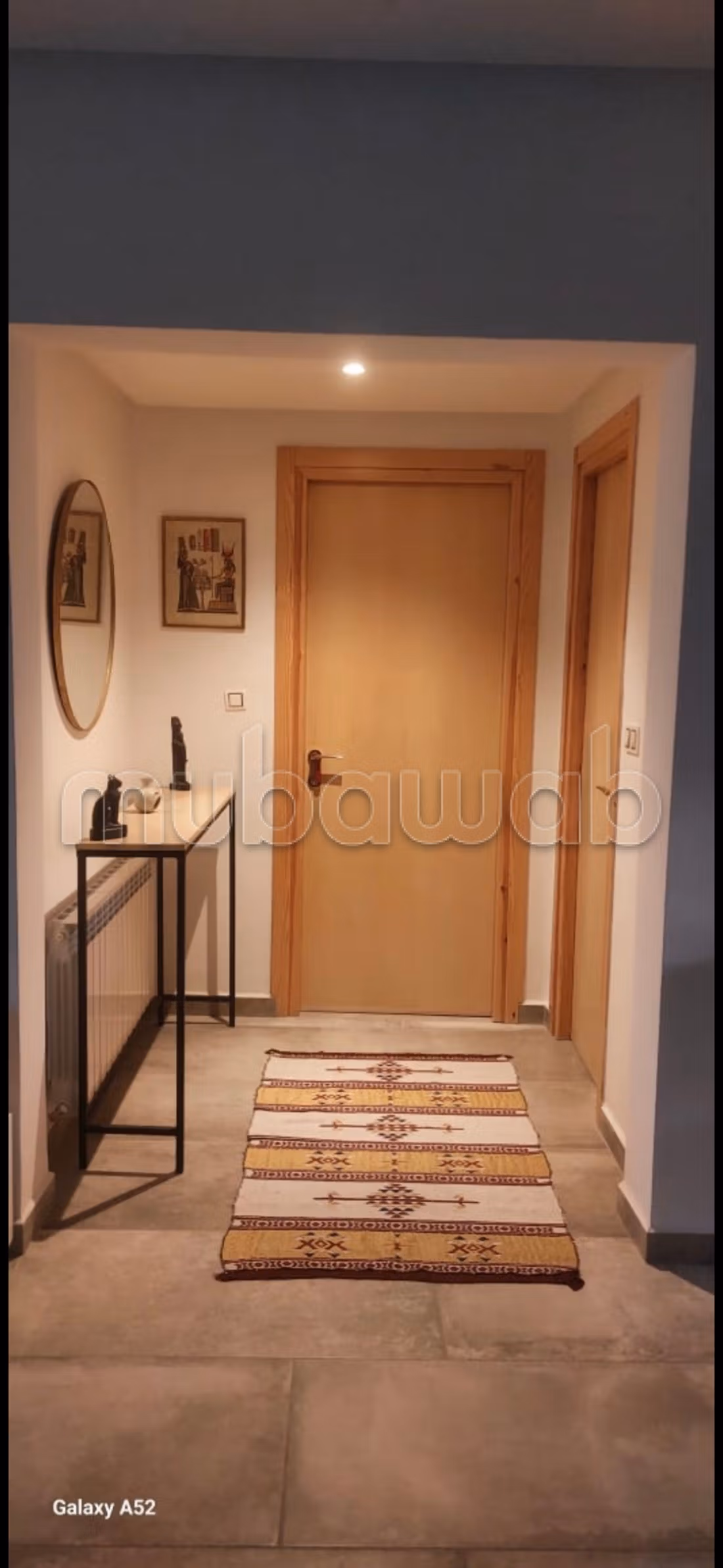 Location saisonnière à Hammamet. 
Surface de 250 m². 
Parking et terrasse