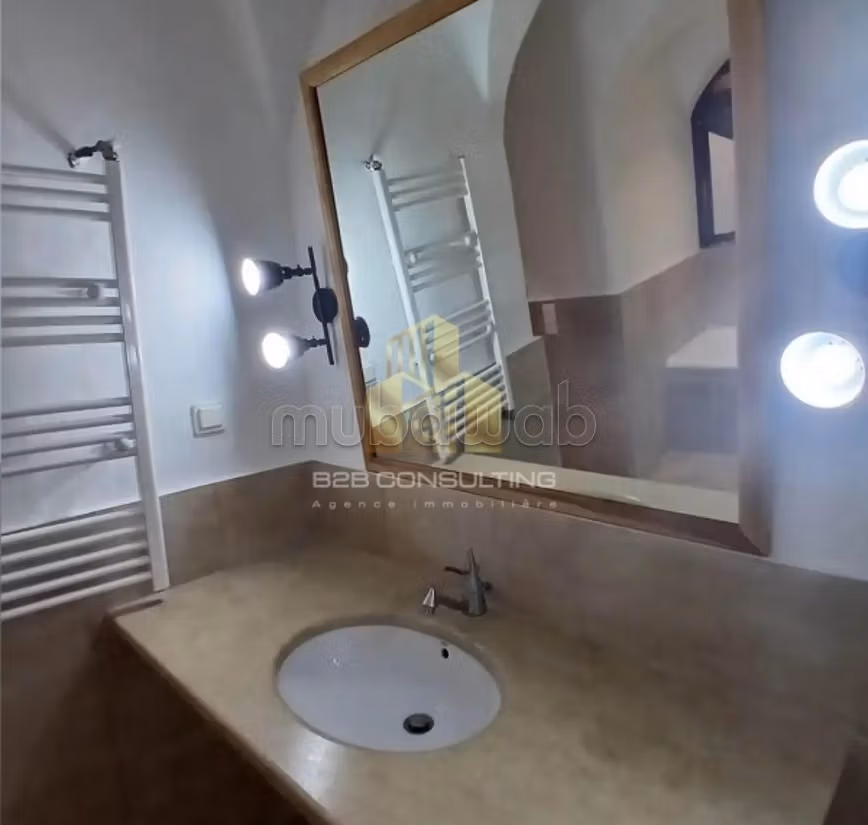 Location villa s 4 avec vue mer a la marsa