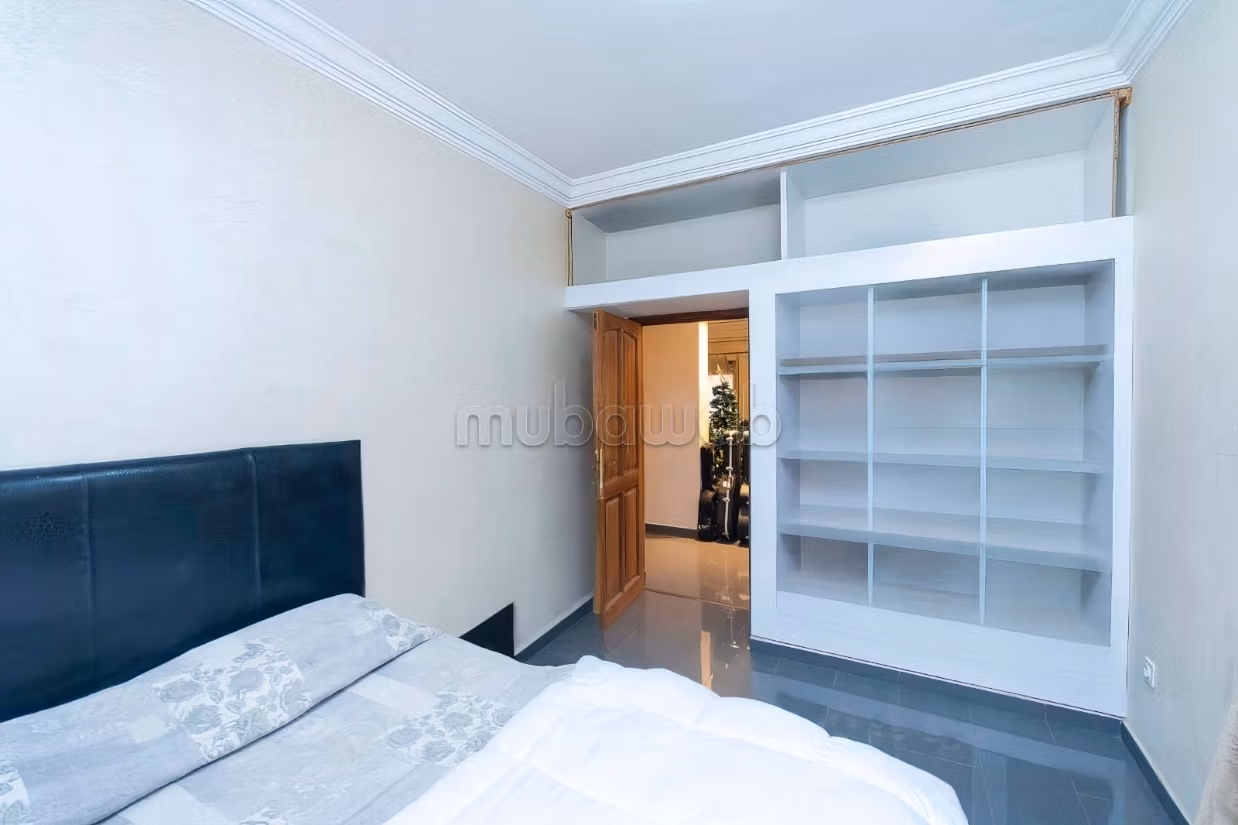 Appartement de 3 chambres semi meublé sur gueliz