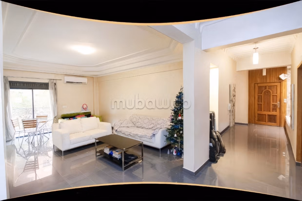 Appartement de 3 chambres semi meublé sur gueliz