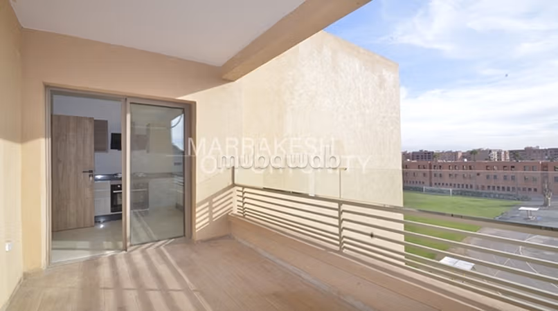Bel appartement non meublé en location à Guéliz