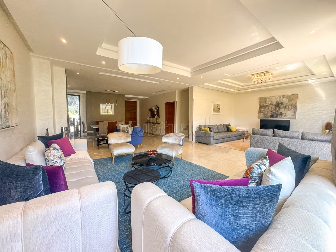 Villa à vendre Dar Bouazza – 327 m², résidence privée sécurisée