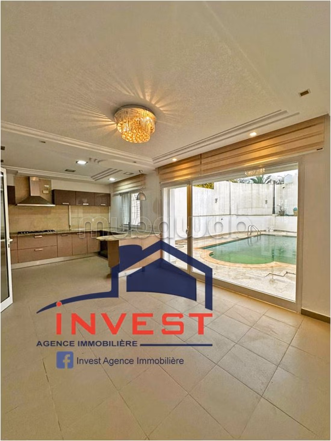 Villa con piscina a Gammarth