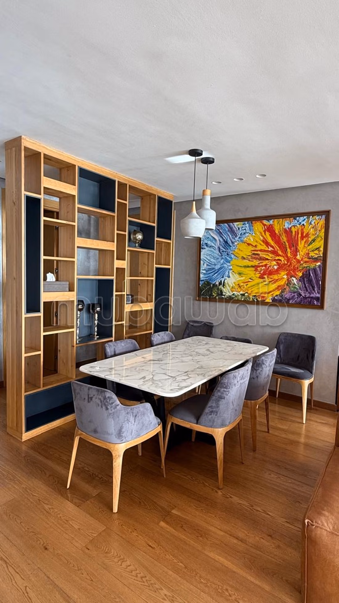 Appartement meublé d’exception avec vue mer & mosquée – Étage élevé — 3