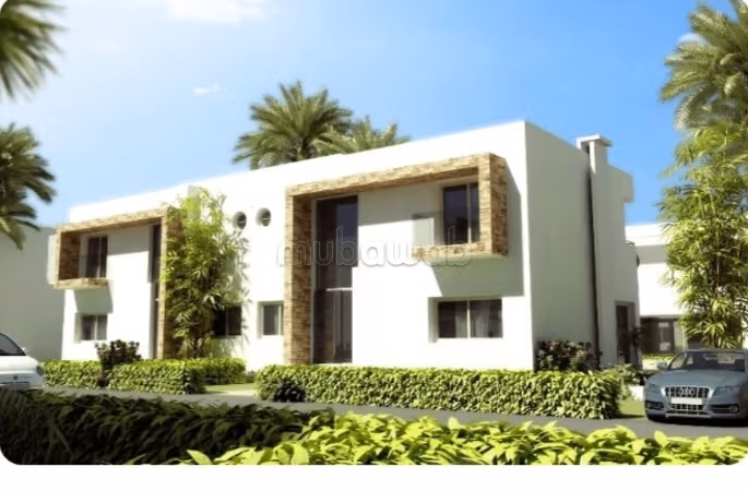 Villa jumelee piscine résidence Dar bouazza