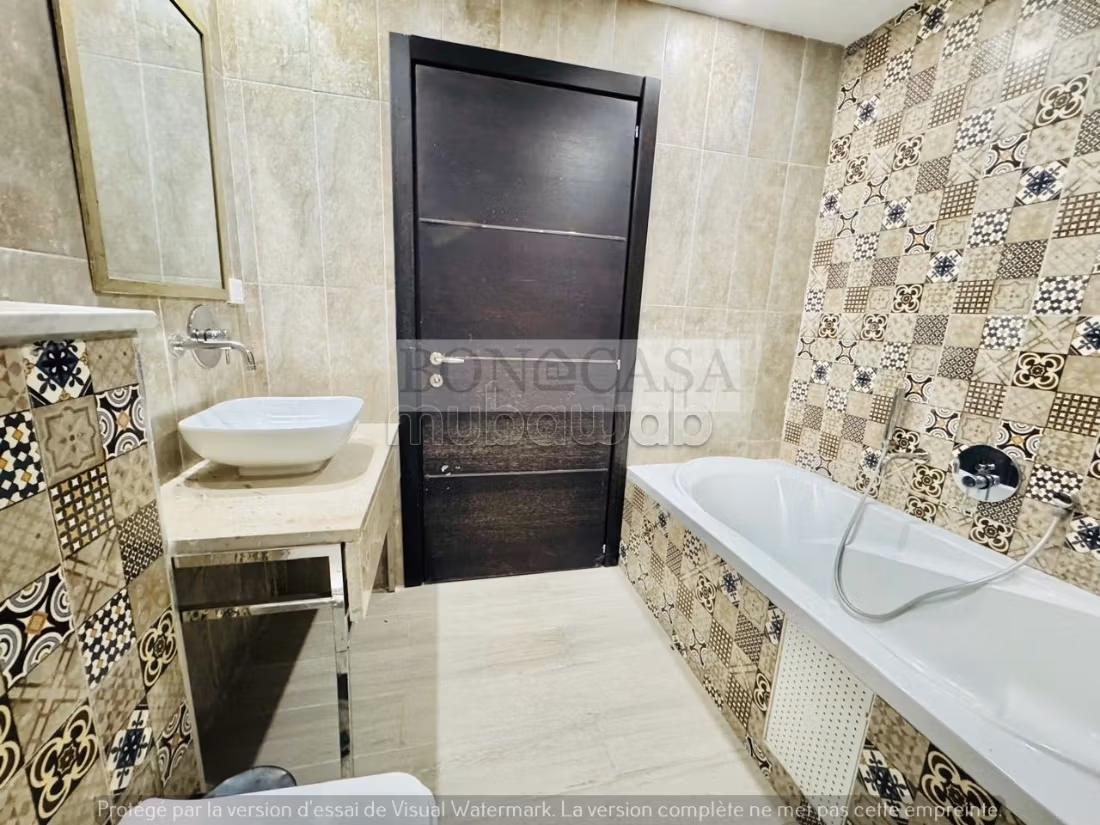 S3 with garden for rent in Gammarth