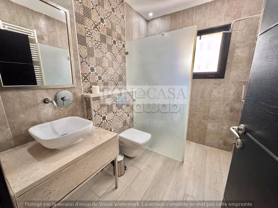 S3 with garden for rent in Gammarth