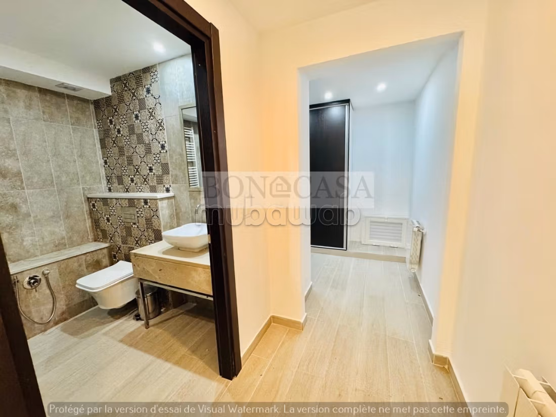 S3 with garden for rent in Gammarth