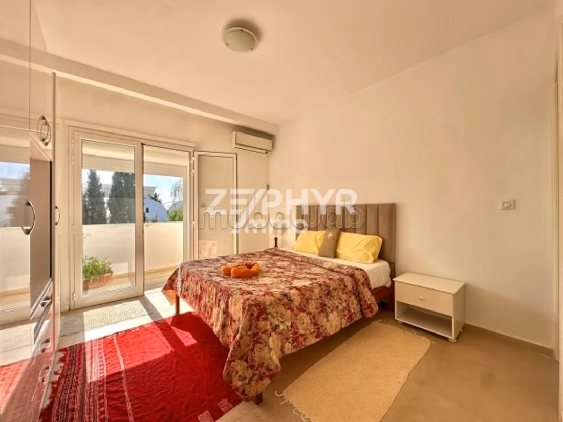 In affitto duplex arredato a Gammarth