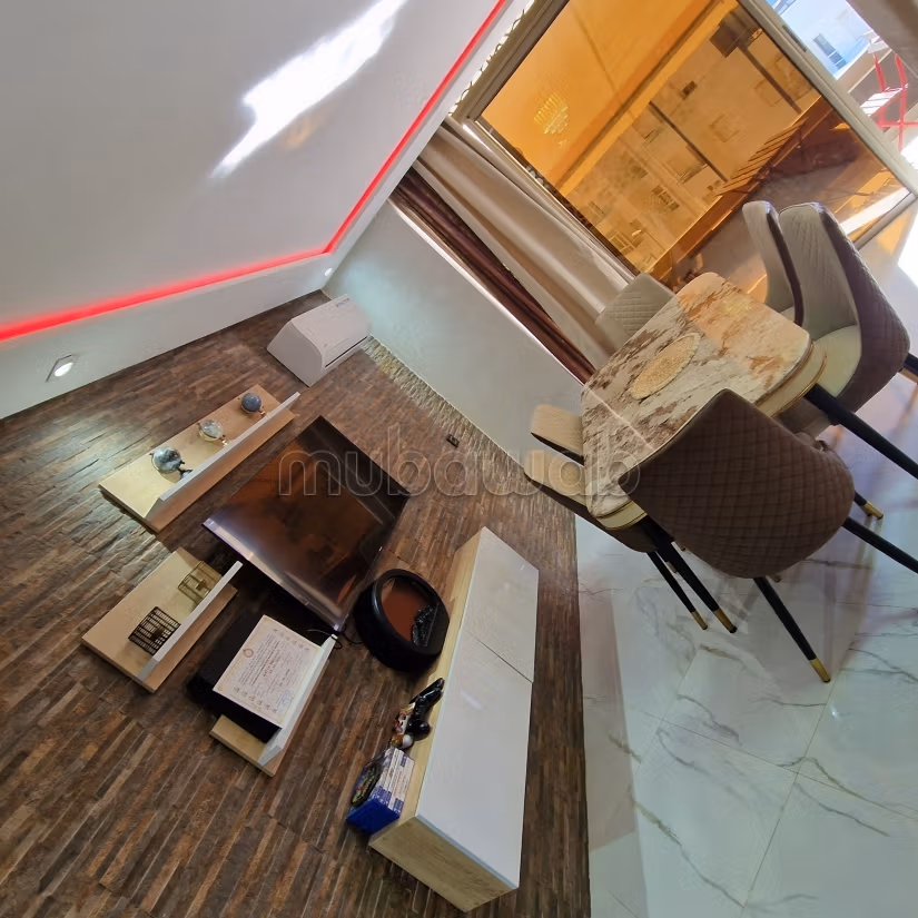 Vente d'un bel appartement à Al Hoceima. 3 grandes pièces. Bien meublé