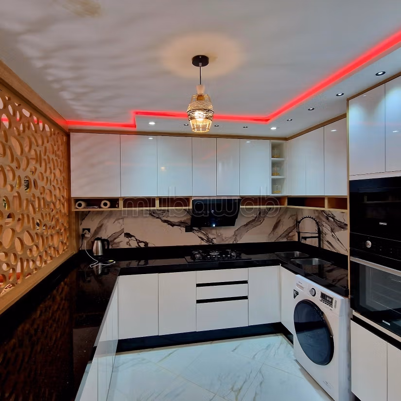 Vente d'un bel appartement à Al Hoceima. 3 grandes pièces. Bien meublé