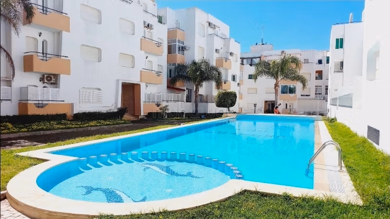 شقة مفروشة مع حمام سباحة أخشكر طنجة