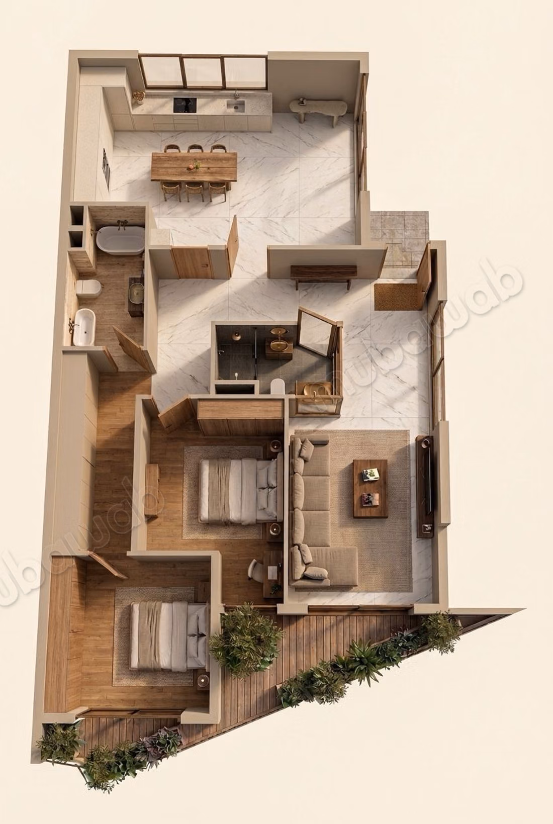 Reserveer nu uw 2-kamer appartement
