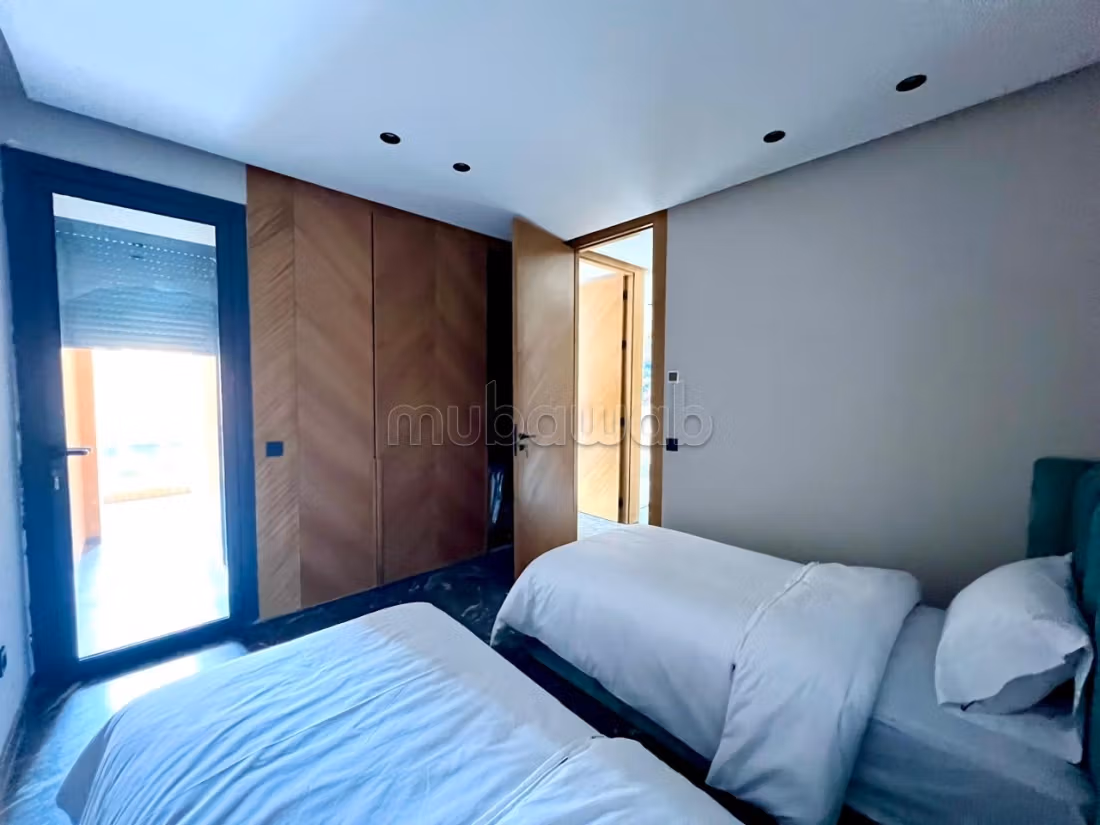 Appartement à l'achat à Ouasis. 2 chambres agréables. Conciergerie à disposition, système de climatisation — 5