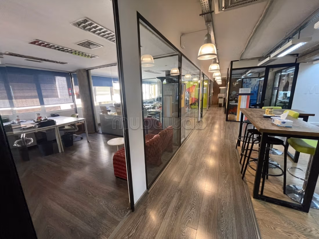 Piano ufficio di 380 m2 di cui 50 m2 di terrazza in affitto – Gauthier