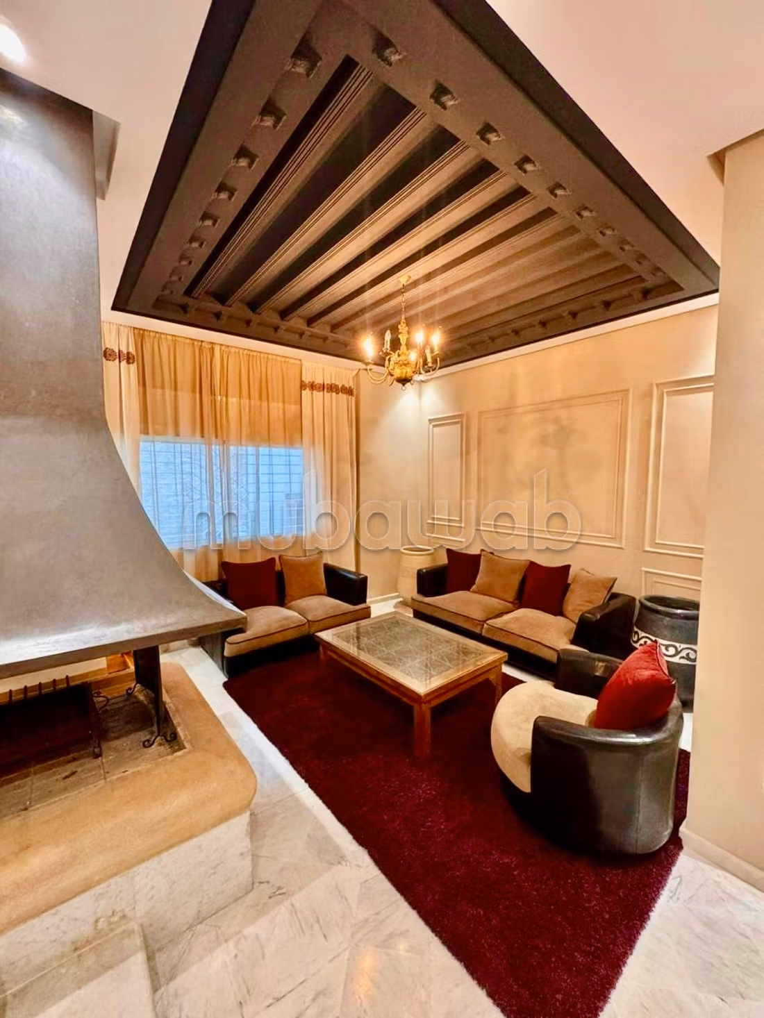 Villa haut standing meublée à louer 
Hay Riad