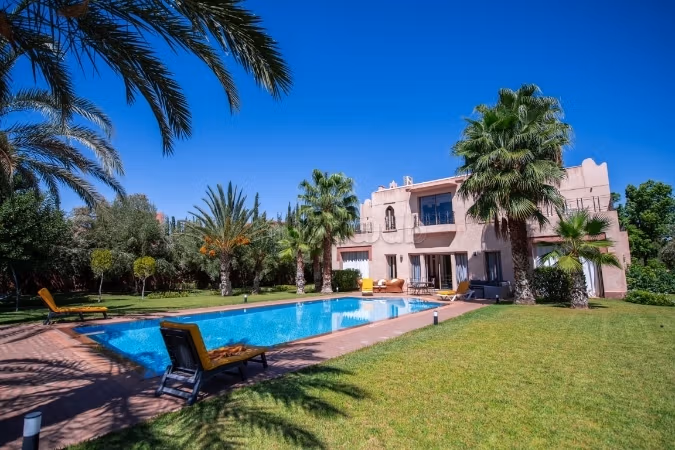 Splendide villa a vendrr a marrakech