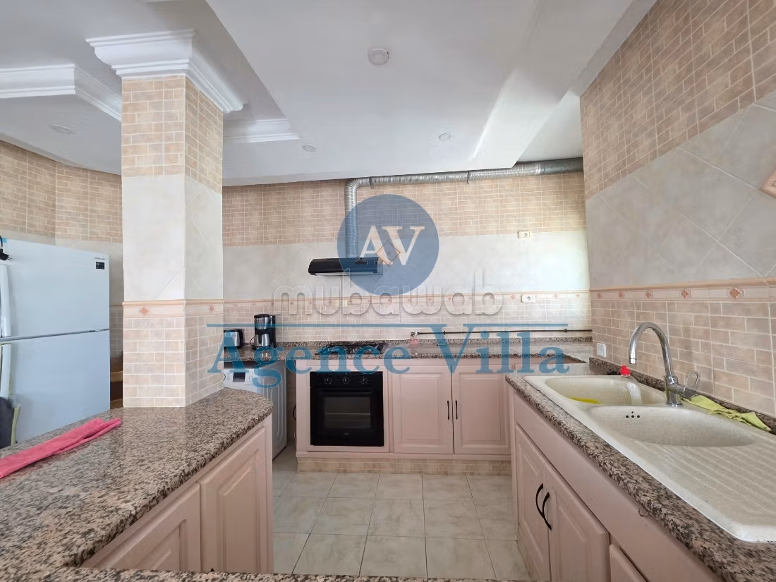 Piano di villa S4 arredato a La Marsa