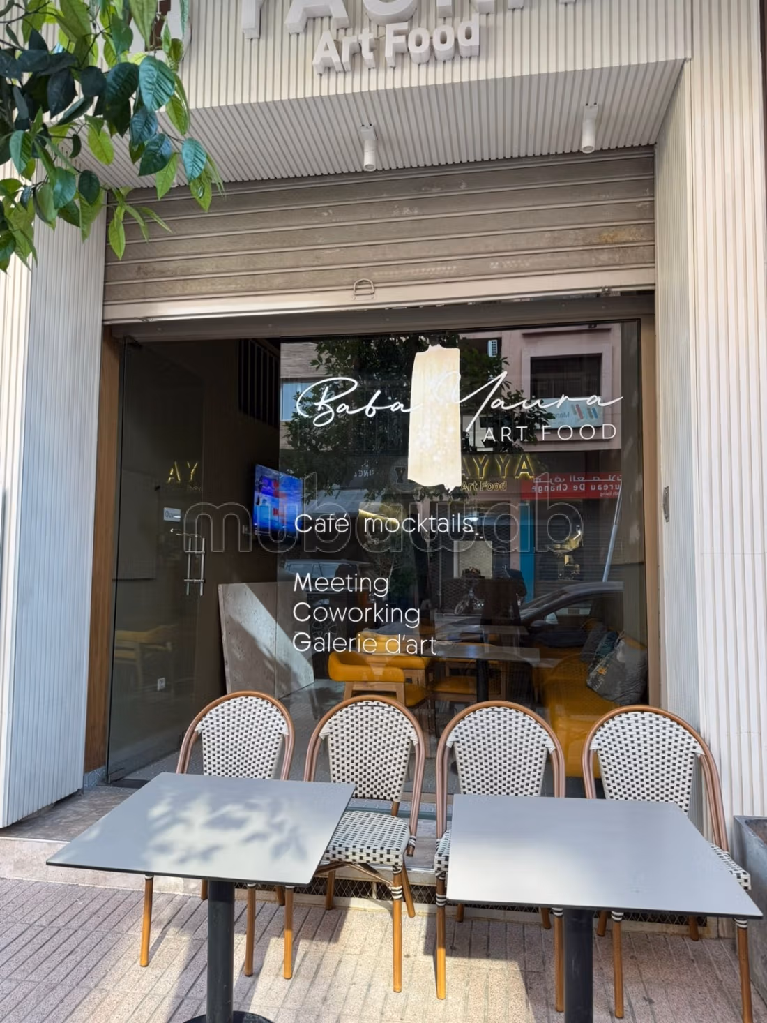 Café Restaurant en plein cœur de Guéliz 
Gérance li