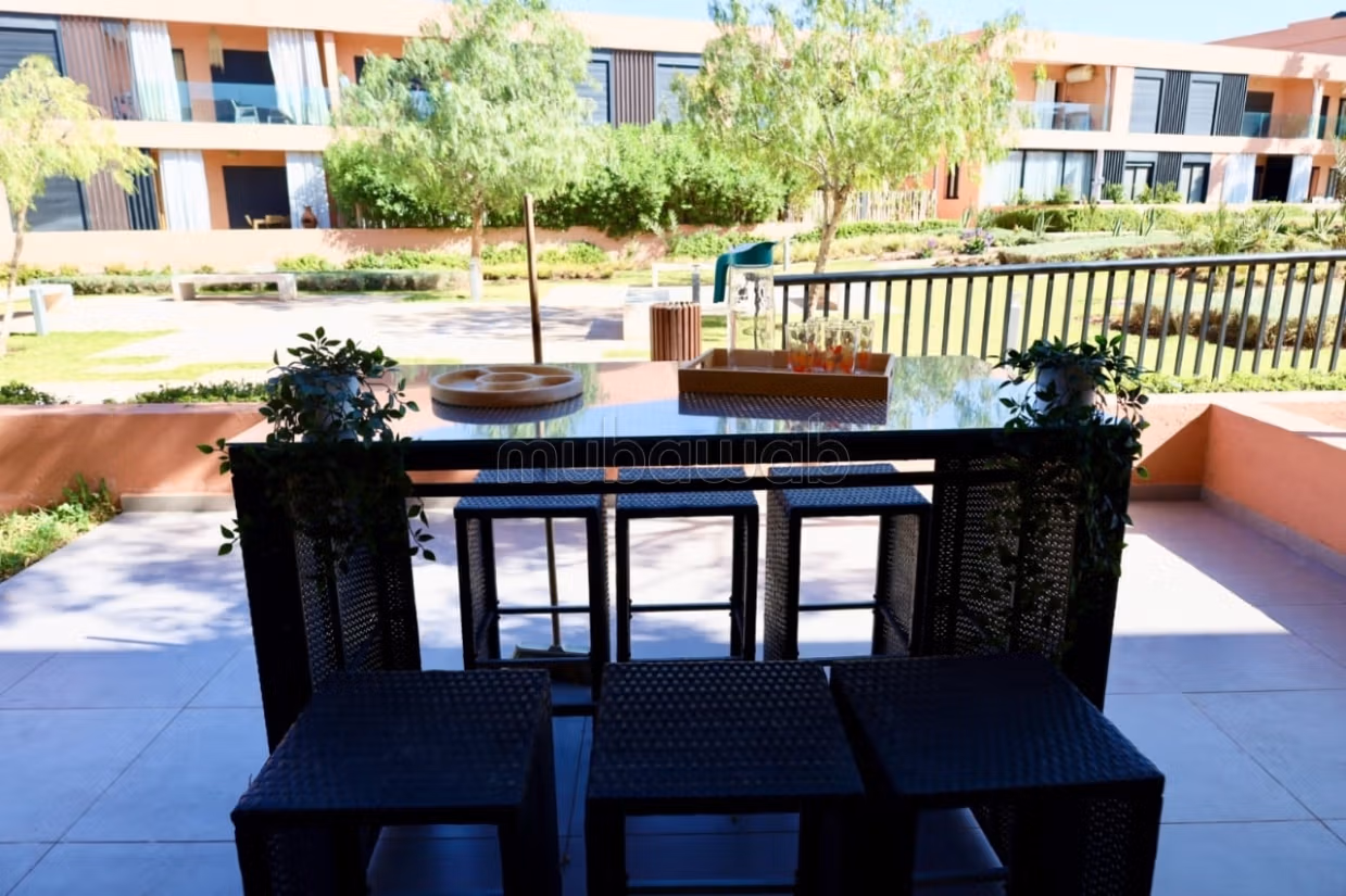 Appartement 2 chambres en rez de chaussée avec piscine