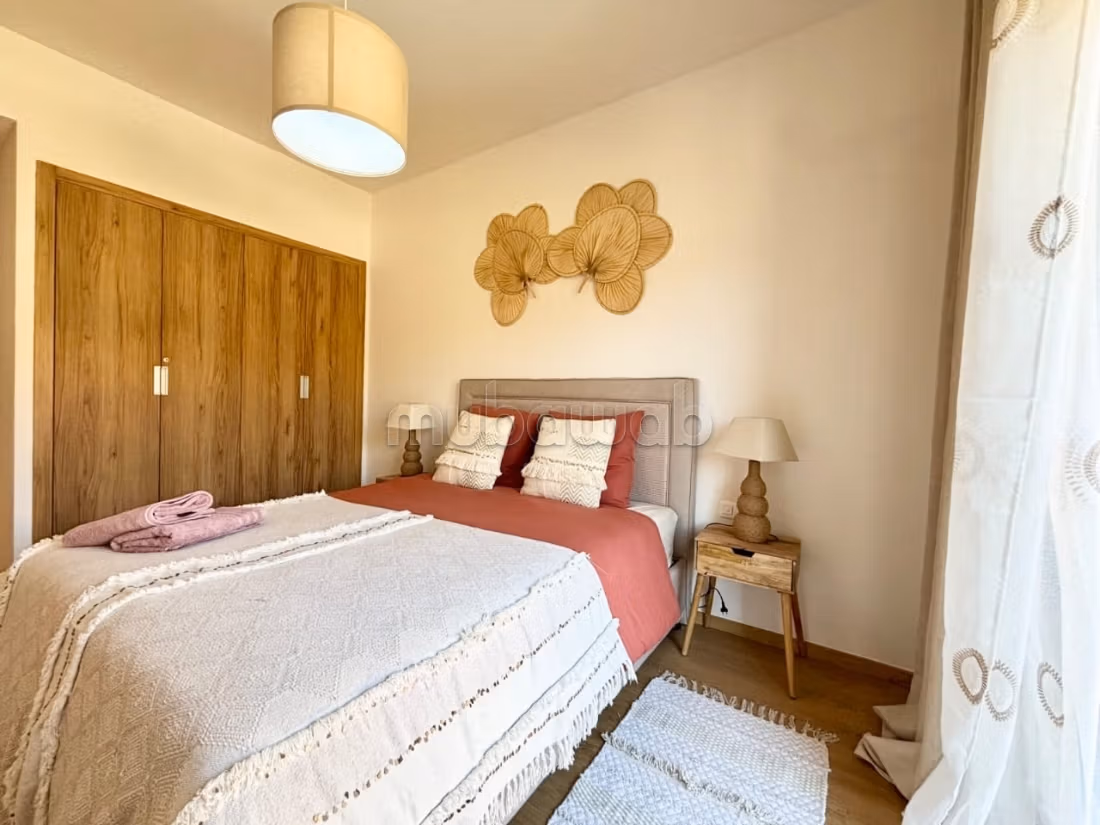 Appartement 2 chambres en rez de chaussée avec piscine