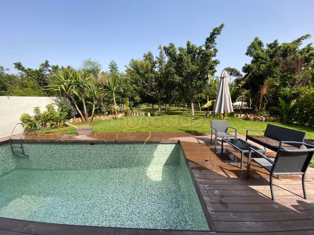 Superbe villa meublée sans vis à vis