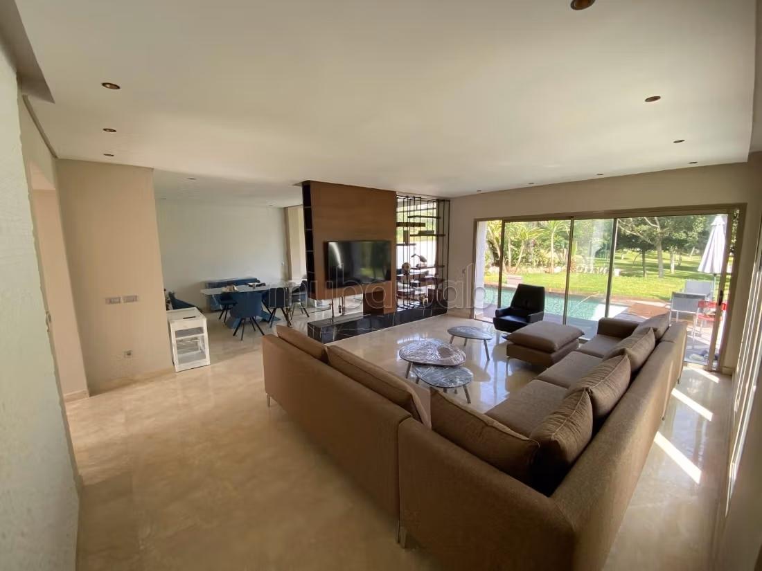 Superbe villa meublée sans vis à vis
