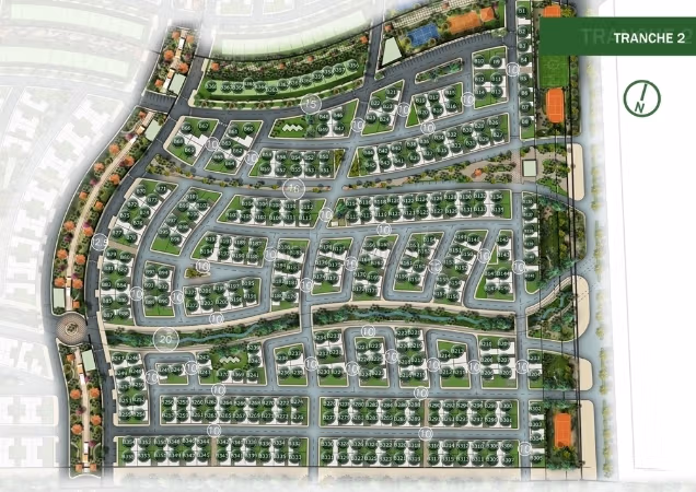 Perceel te koop in Sport City langs de Casablancaweg
