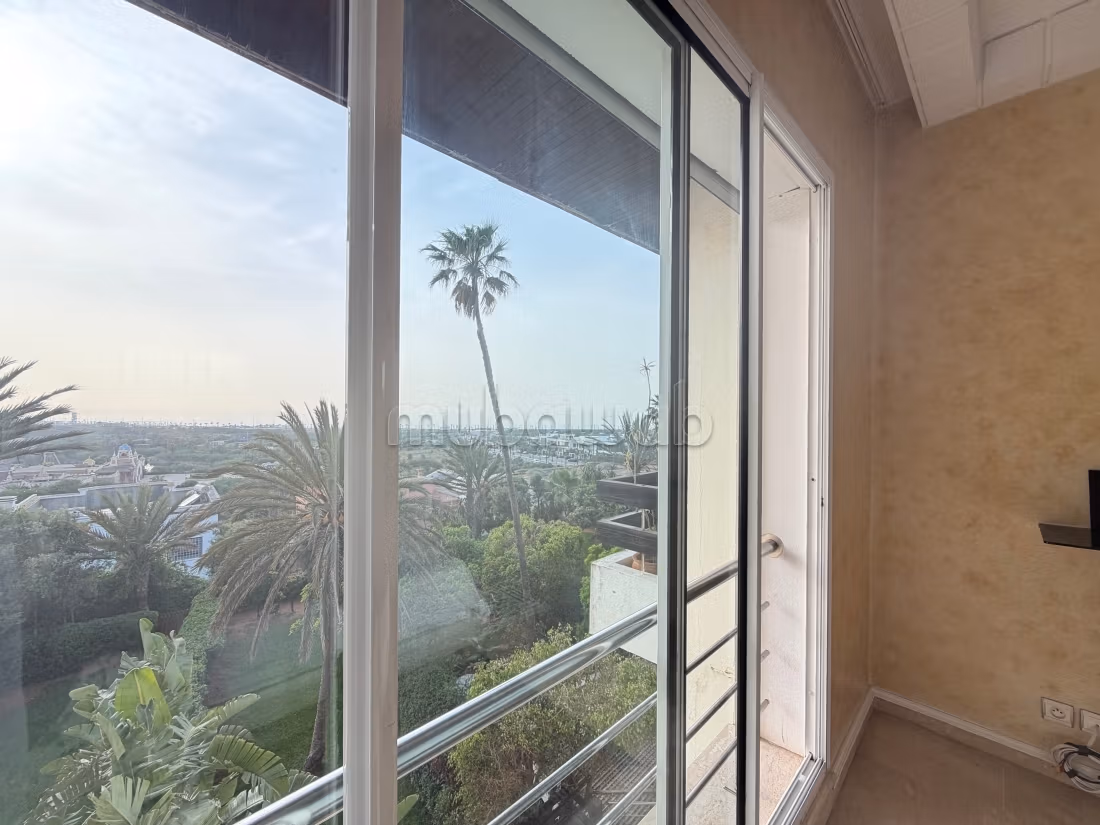 3 chambres meublé avec vue mer à la location à Ain Diab