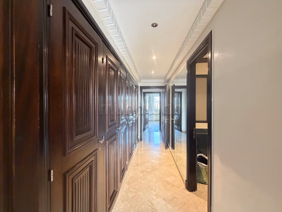 3 chambres meublé avec vue mer à la location à Ain Diab