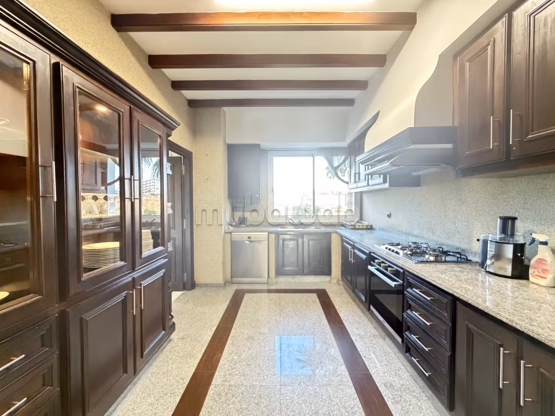 3 chambres meublé avec vue mer à la location à Ain Diab