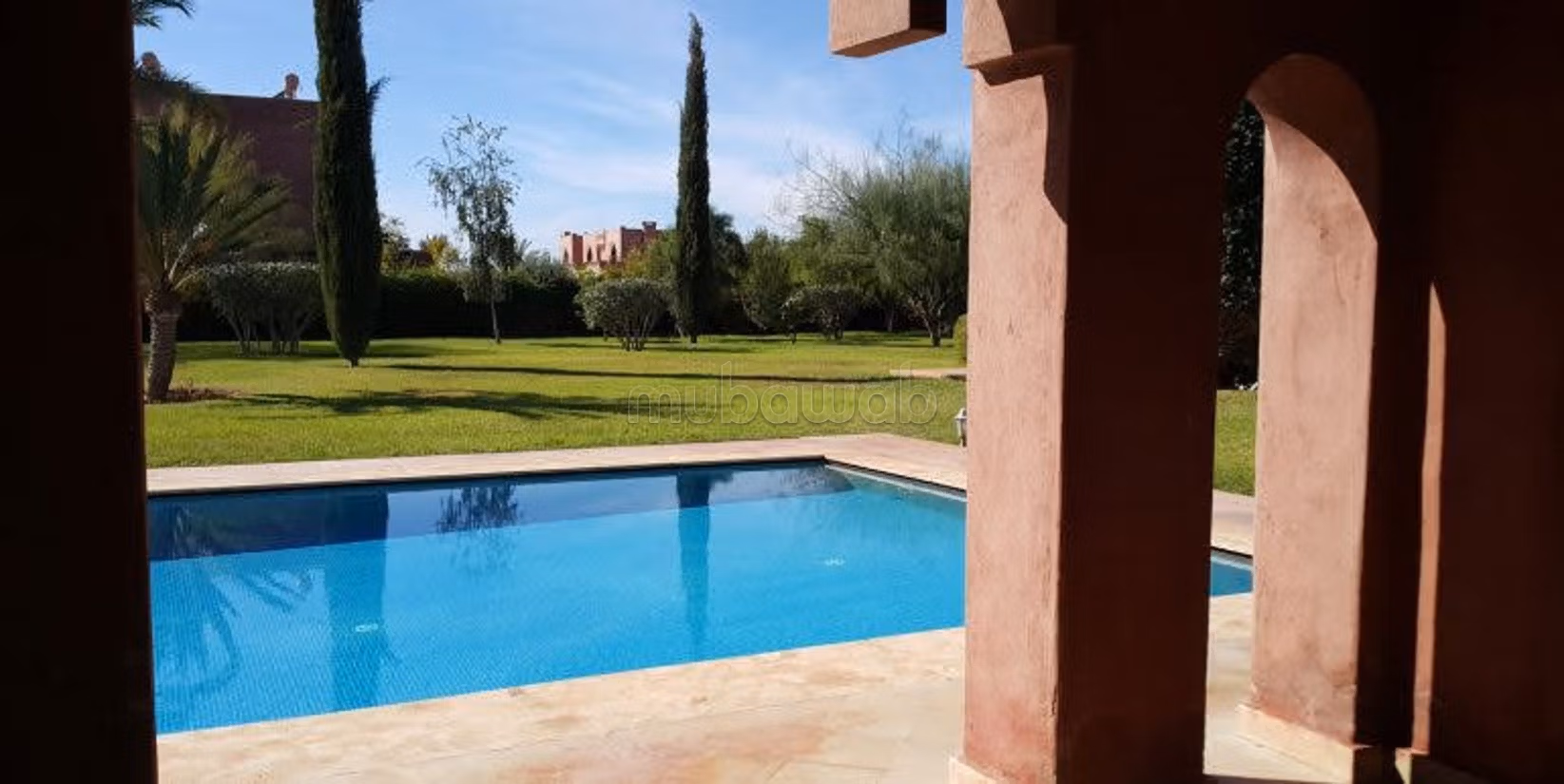 Villa riad vue atlas marrakech rte Ourika