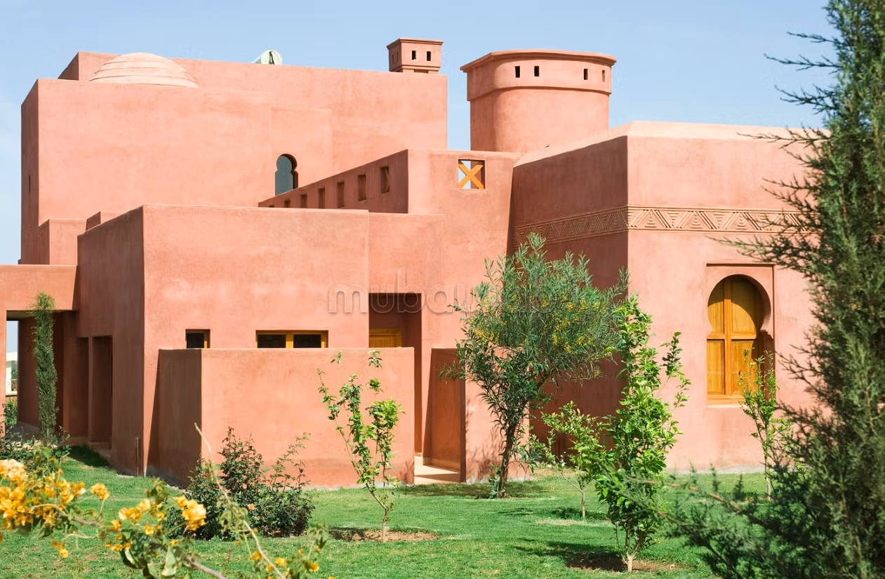 Villa riad vue atlas marrakech rte Ourika